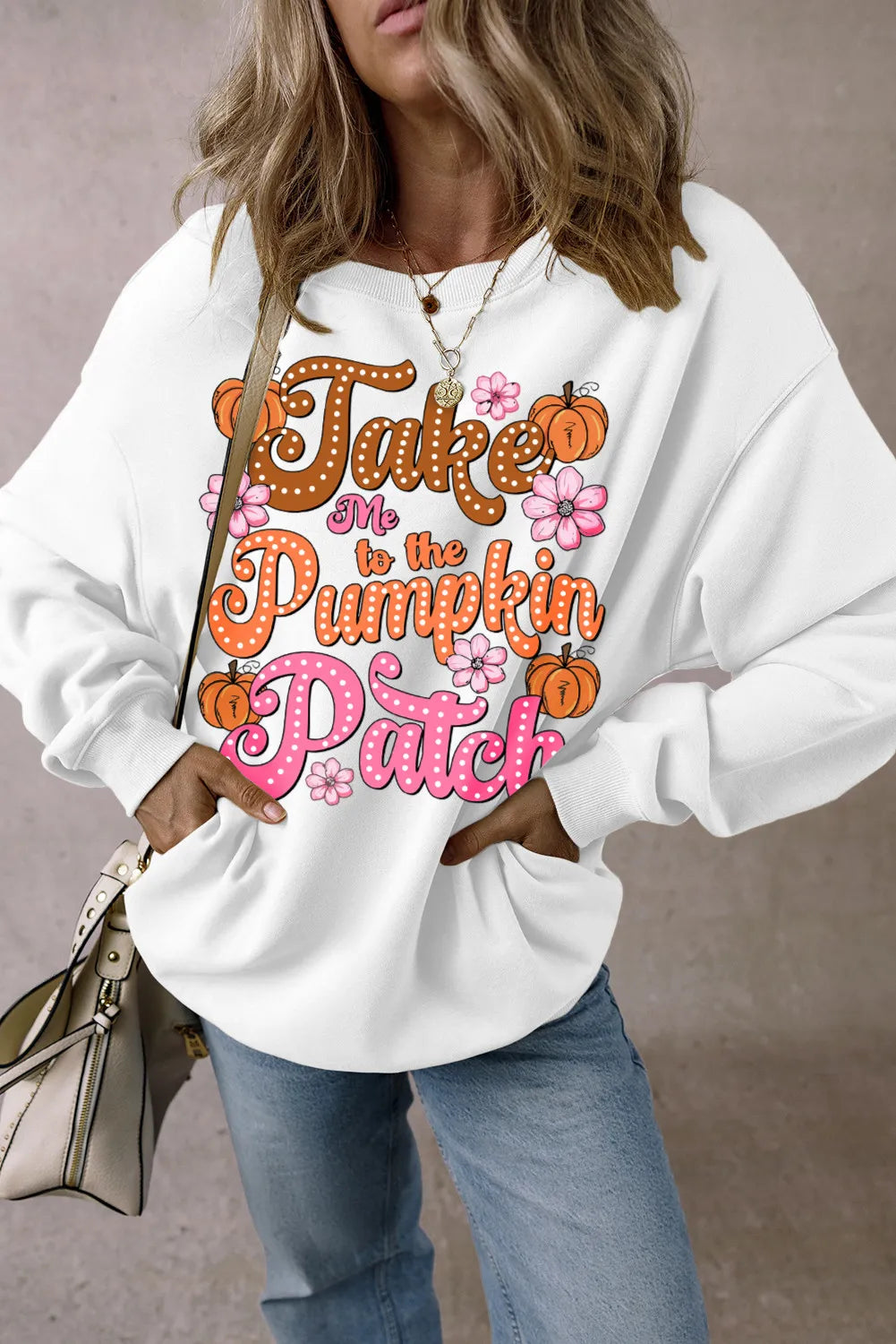 Letter Graphic Sweatshirt