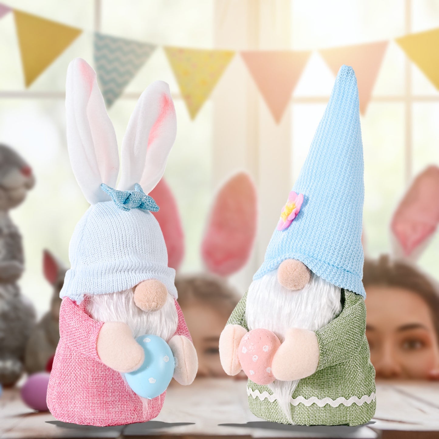 Easter Knitted Hat Gnome