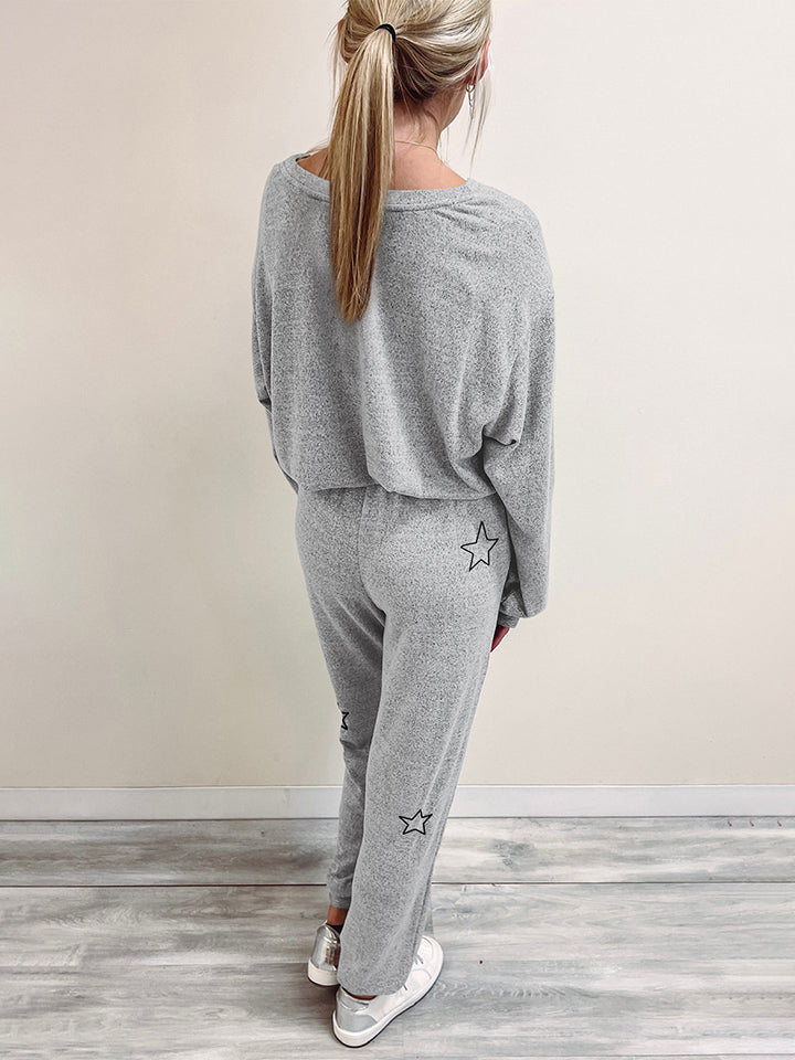 Star Top & Pants Lounge Set