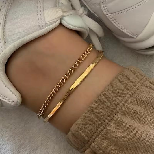 Gold-Plated Anklet