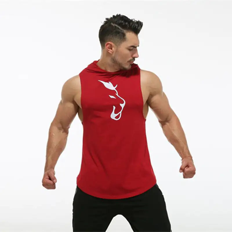 Hooded & Sleeveless Tank