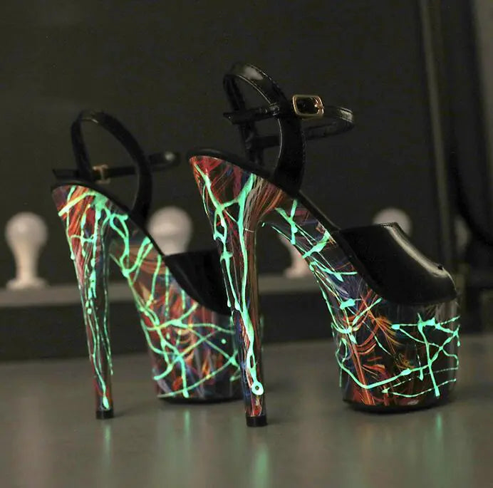 Leather Stilettos