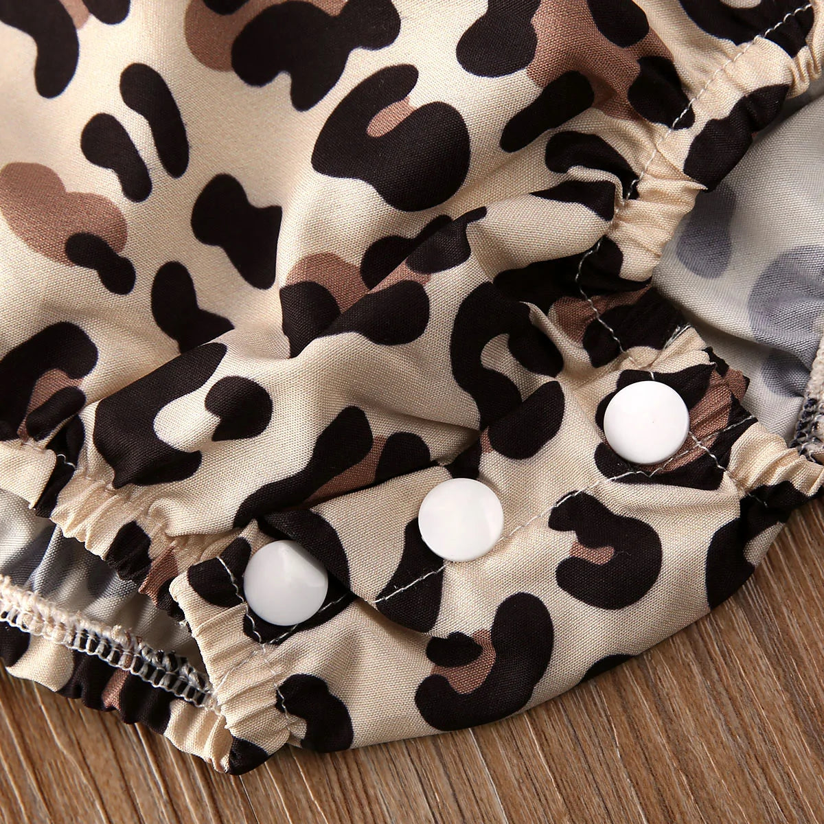 Leopard Jumpsuit w/ Headband