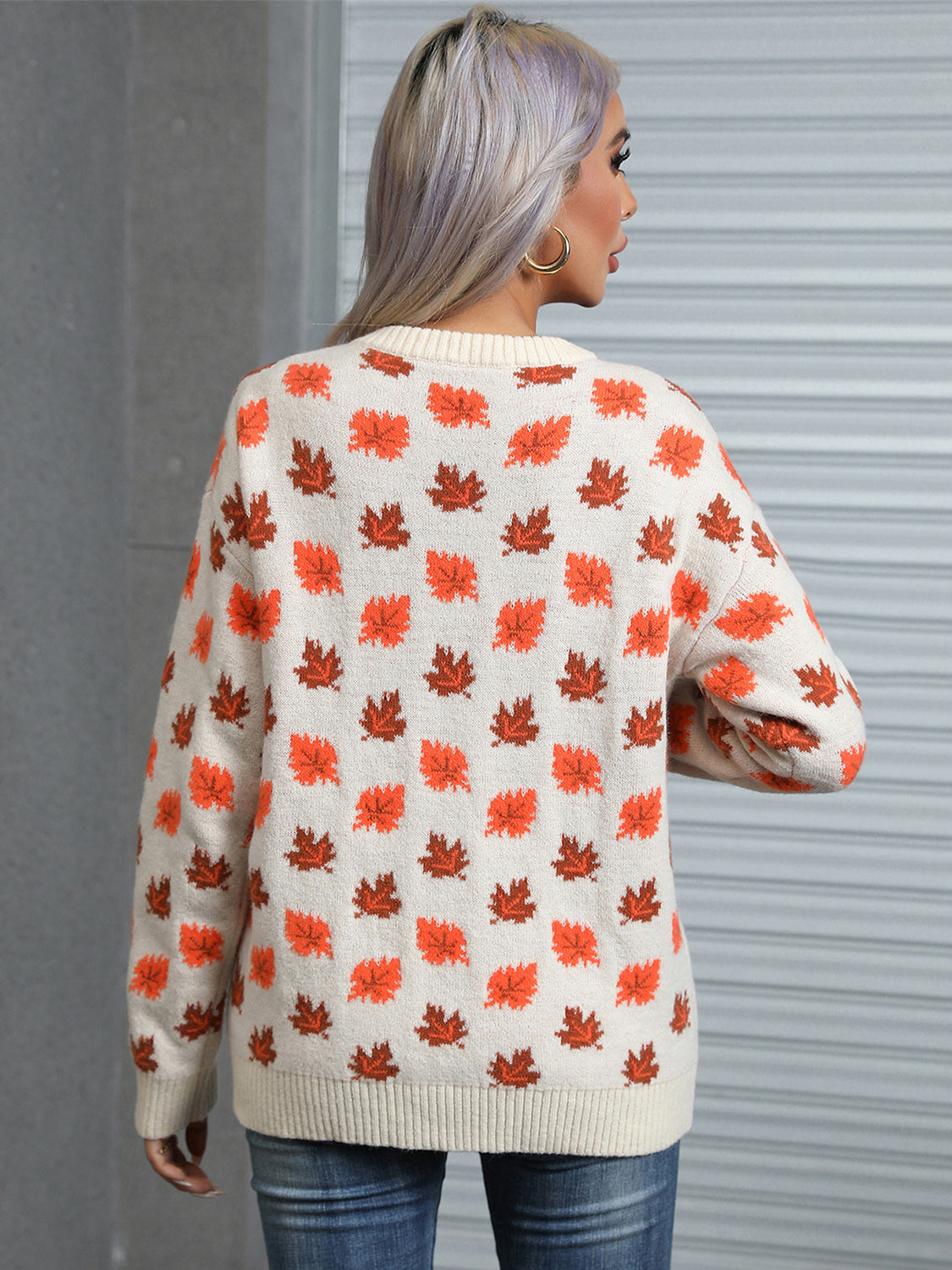 Maple Leaf Sweater