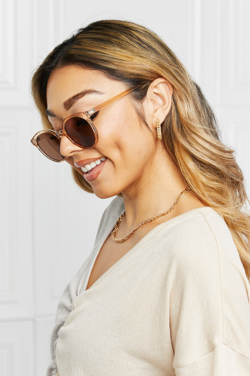 Round Frame Sunglasses