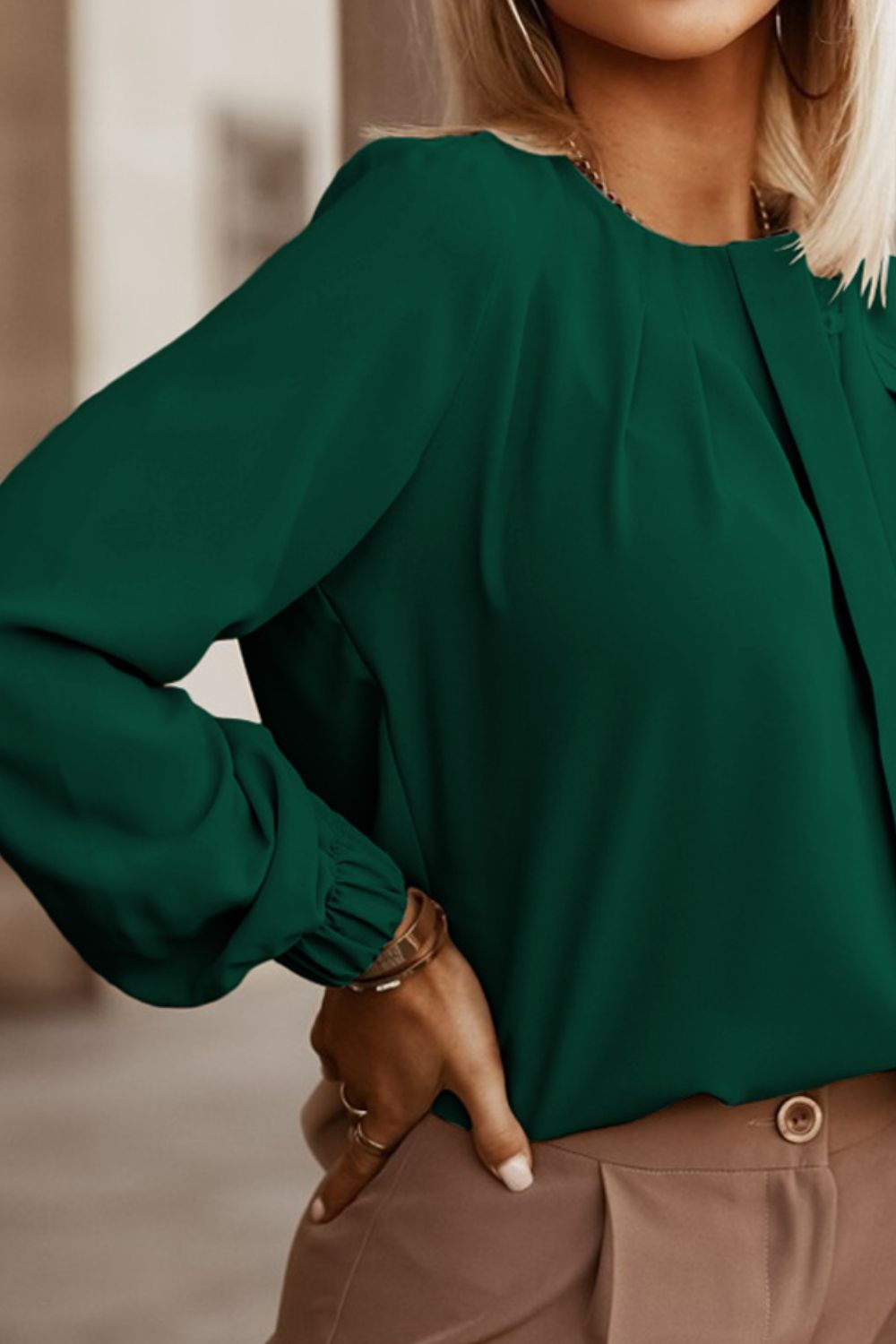 Button Up Long Sleeve Shirt