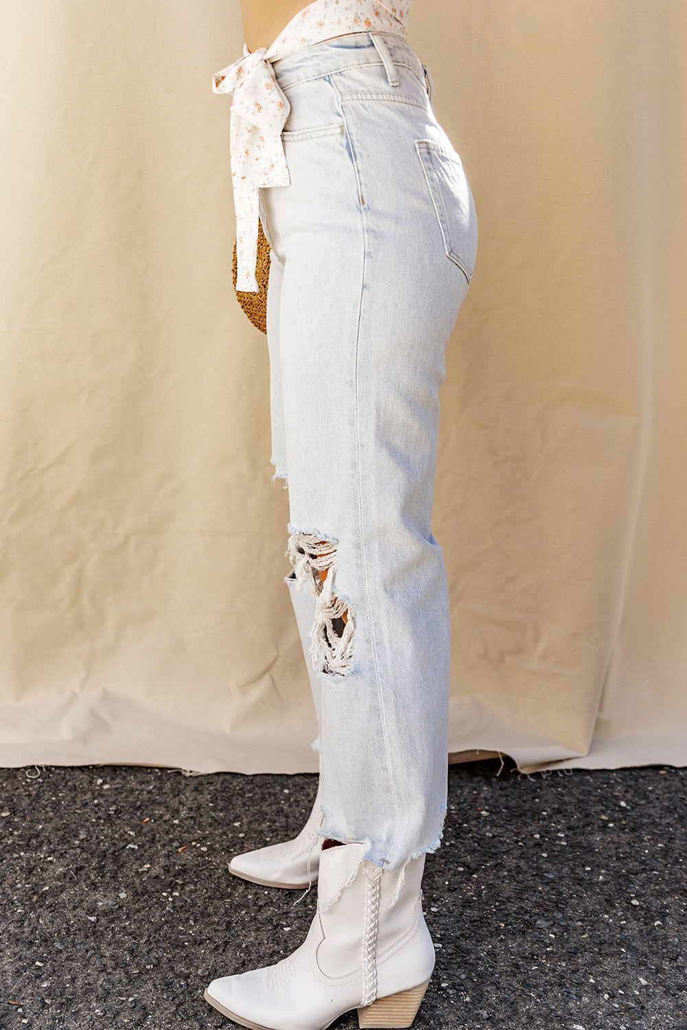 Distressed Jeans