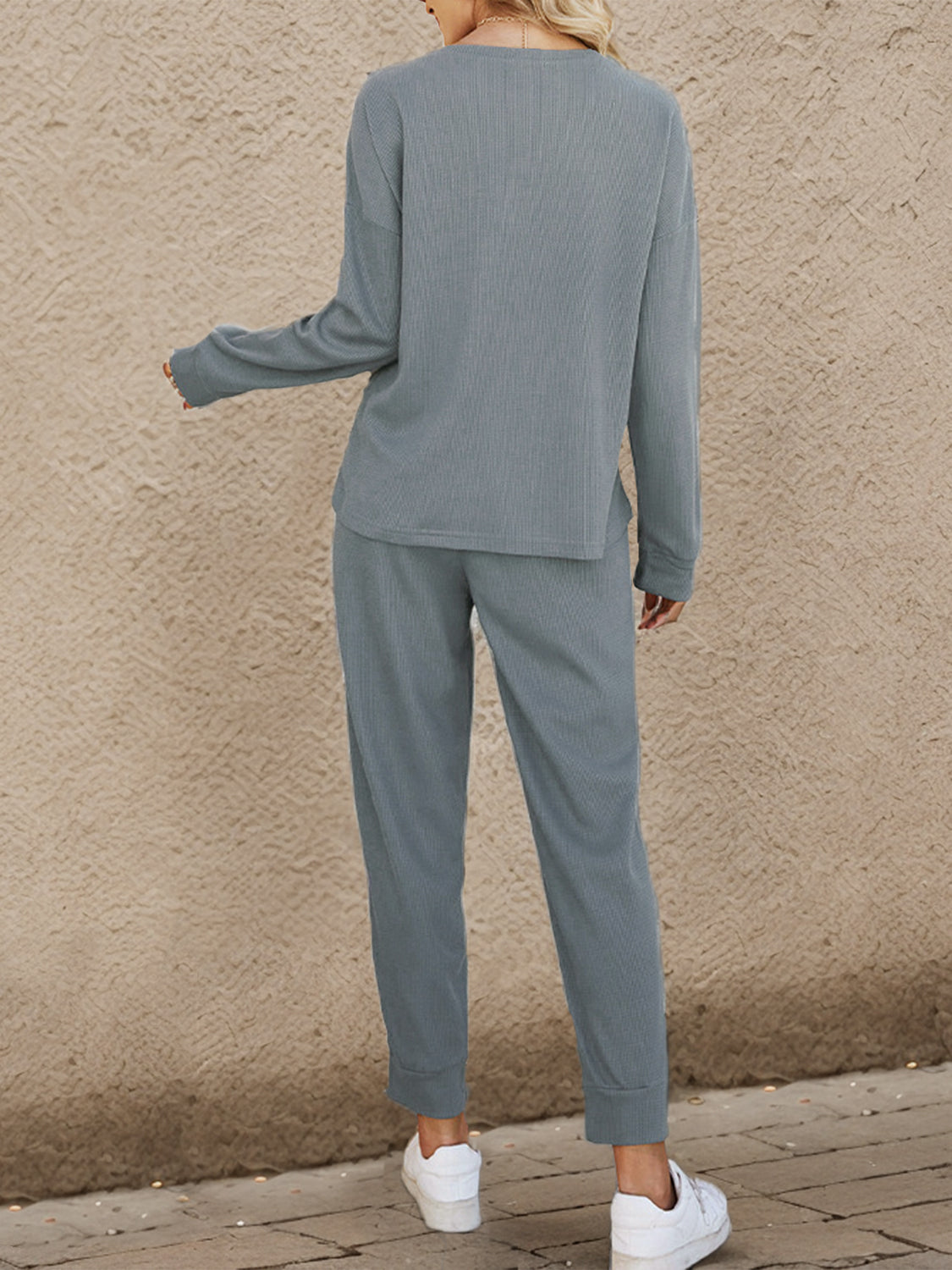 Round Neck & Drawstring Set