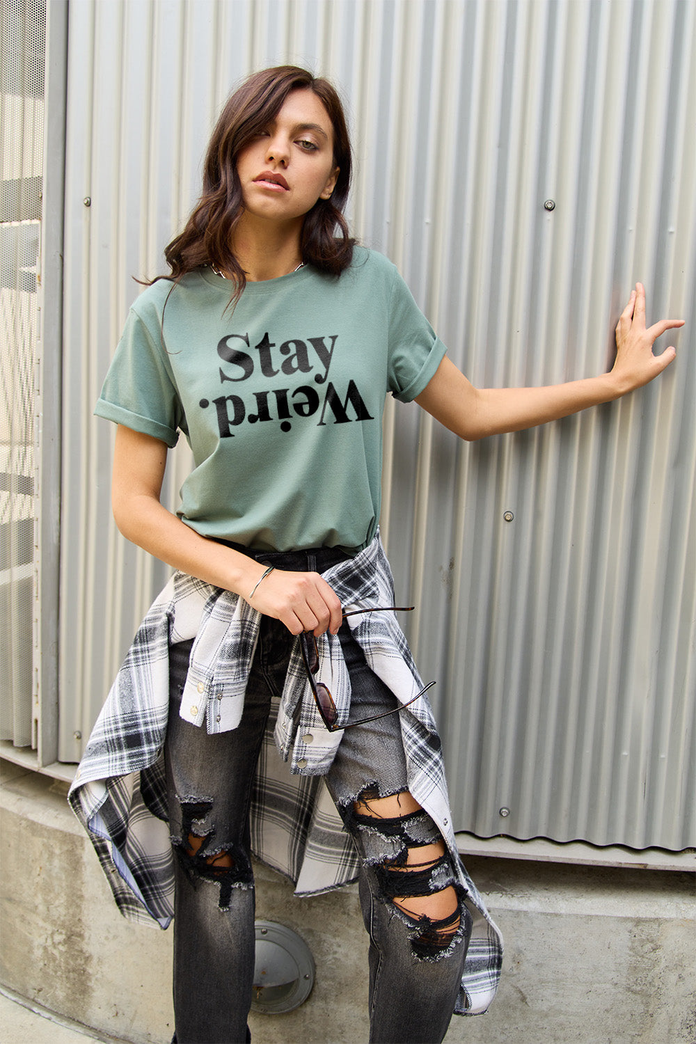 (FS) Choose to "STAY WEIRD" T-Shirt