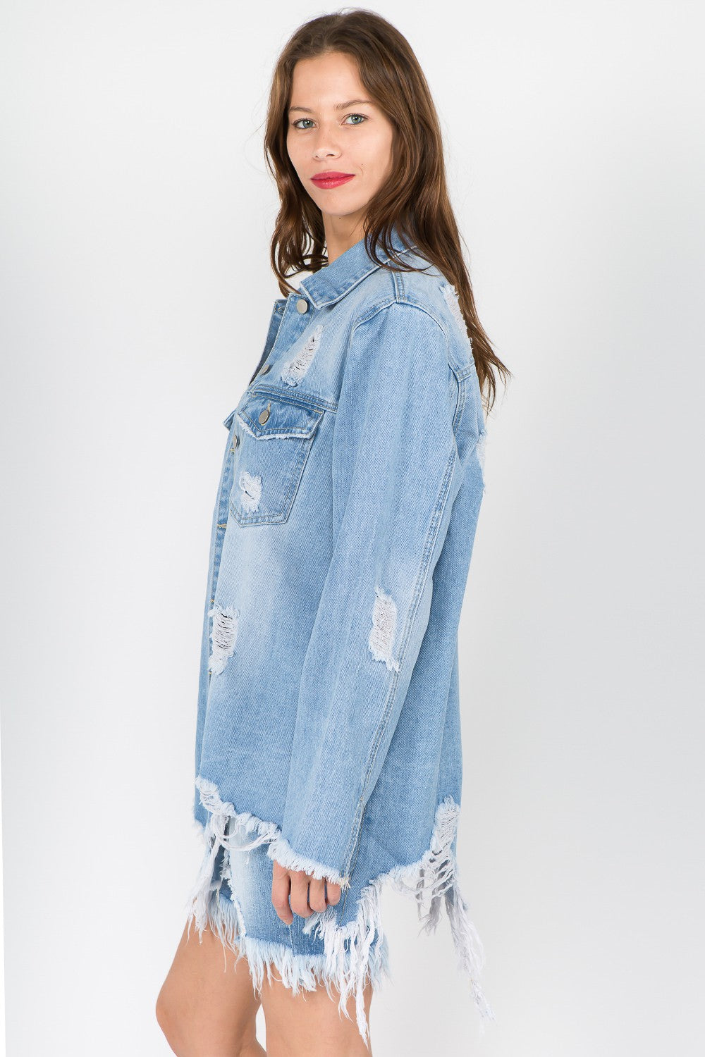The Light Blue Denim Jacket