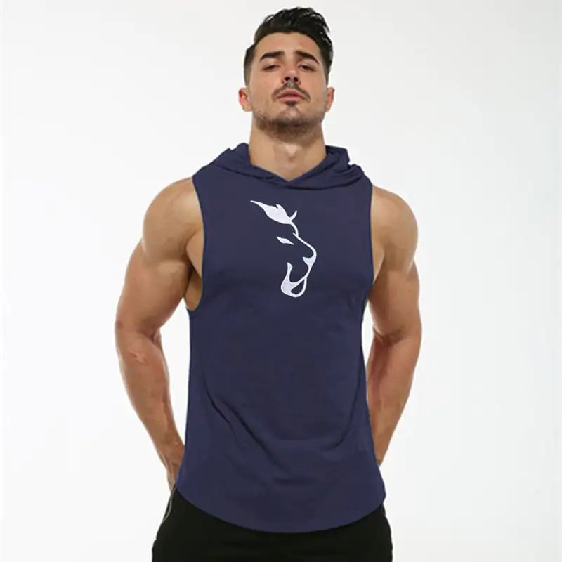 Hooded & Sleeveless Tank