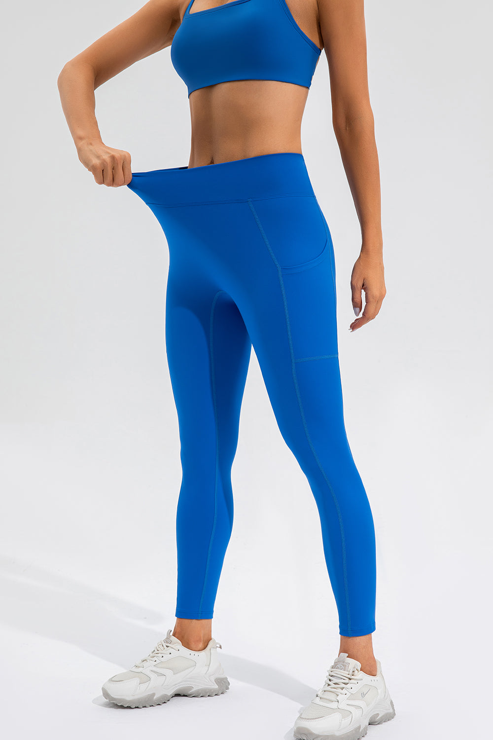 High Waist Active Leggings w/ Pockets