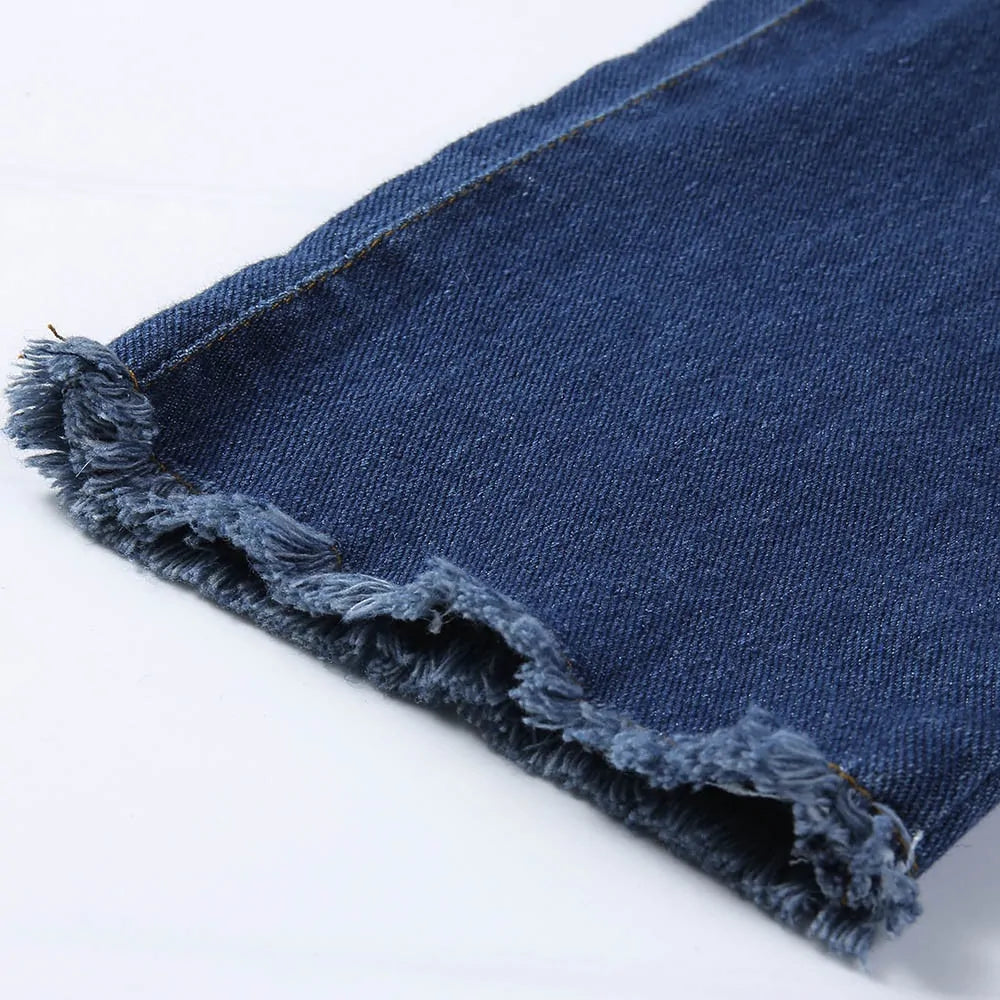 Loose Cropped Jeans