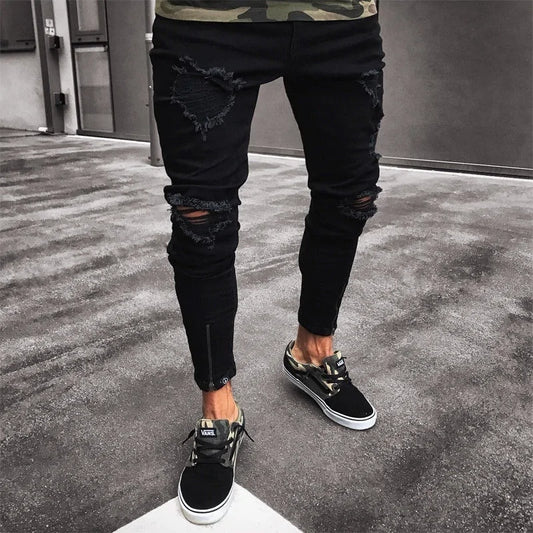 Black Stretch Skinny Jeans