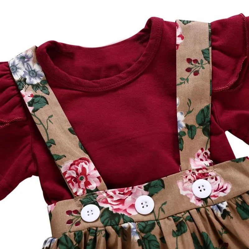 Floral Romper Set