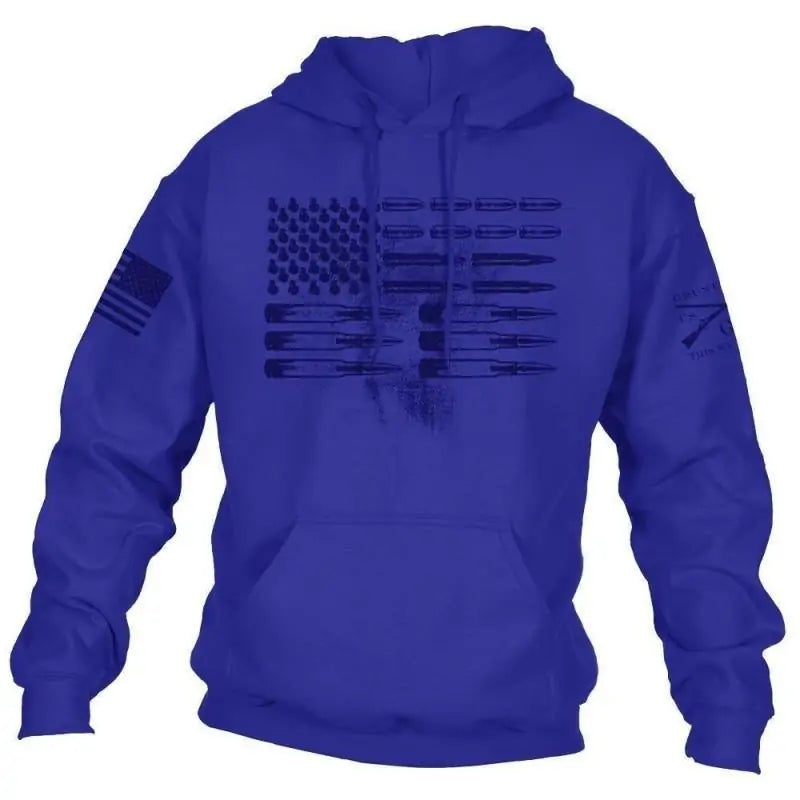 American Flag w/ Bullets Sweatshirt