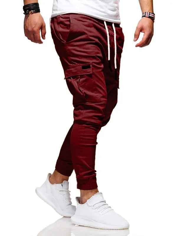 Multi-Pocket Cargo Joggers