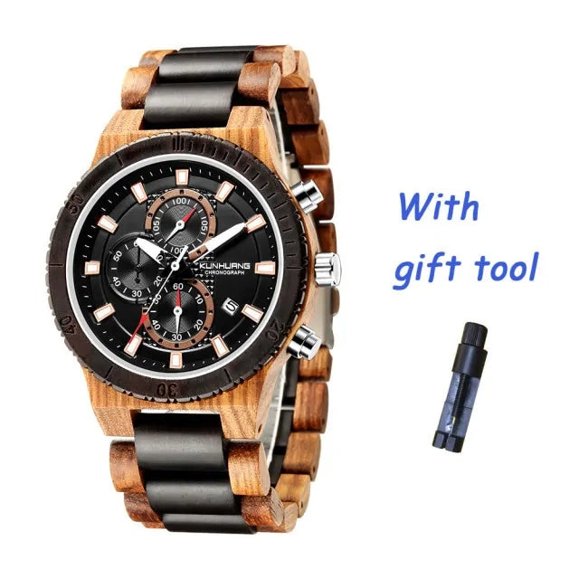 Wooden Quartz Watch