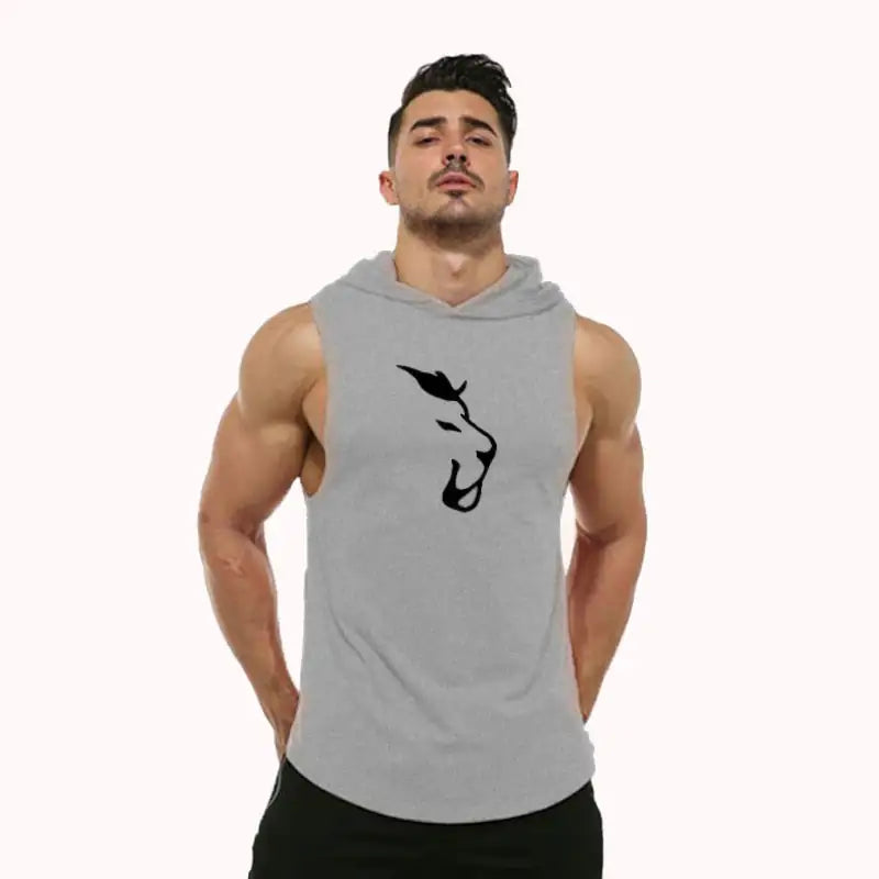 Hooded & Sleeveless Tank