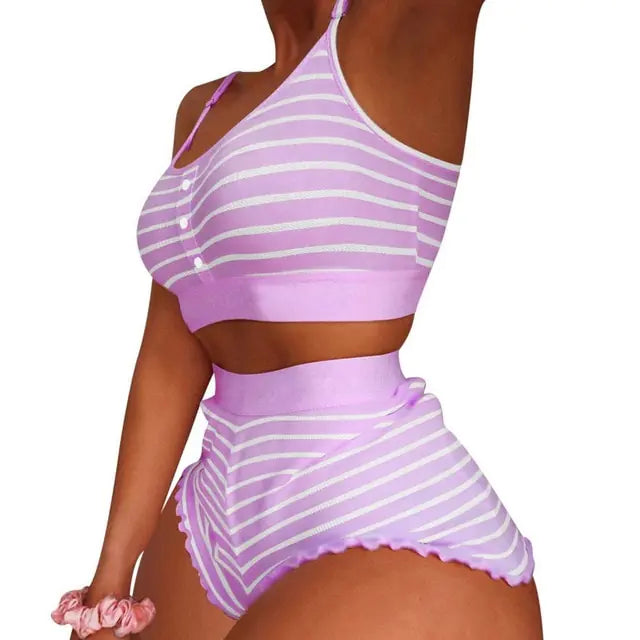 Printed Pajama Set