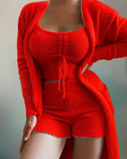 Velvet Pajama Set