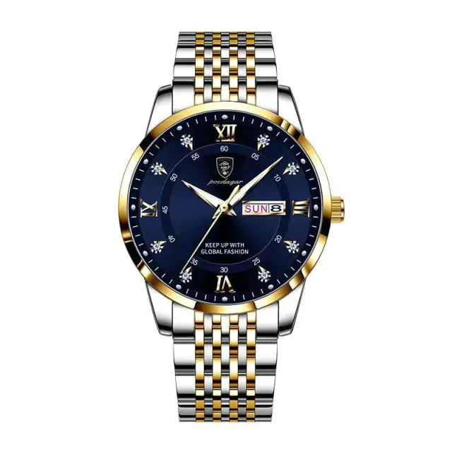 Sleek Stainless Steel Watch