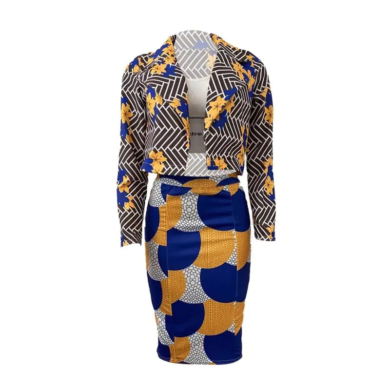 Women's 2-Piece Multicolor Set