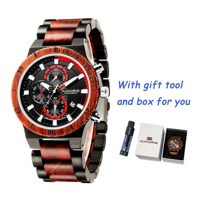Wooden Quartz Watch