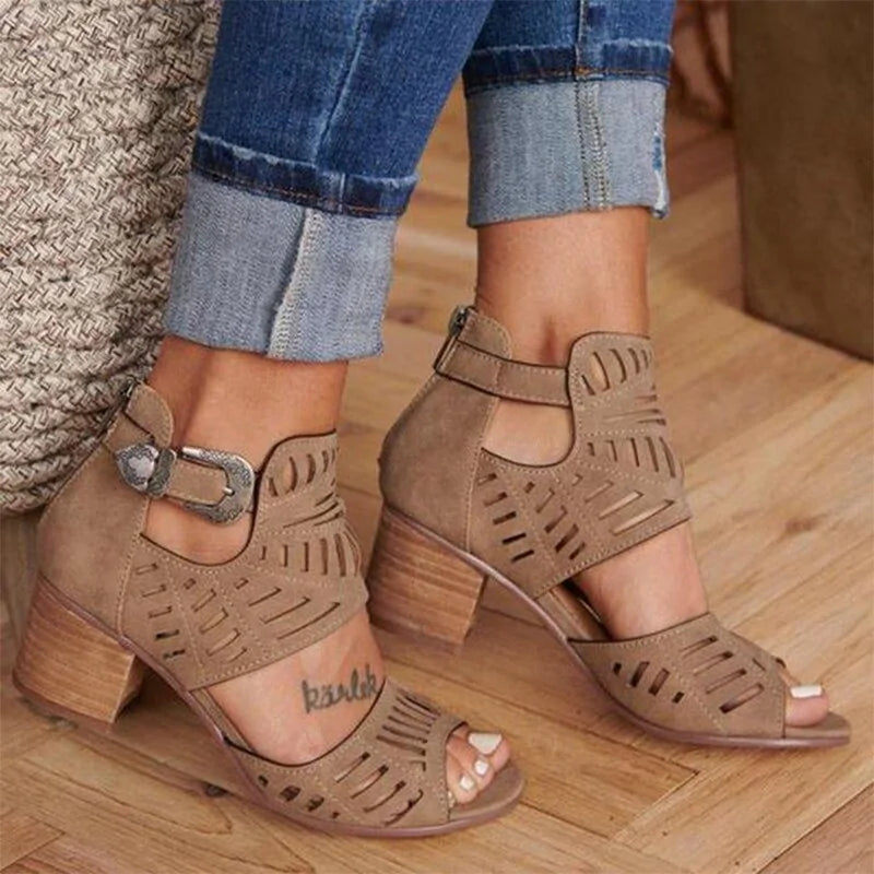 Hollow Out Sandals