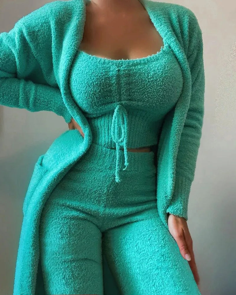 Velvet Pajama Set