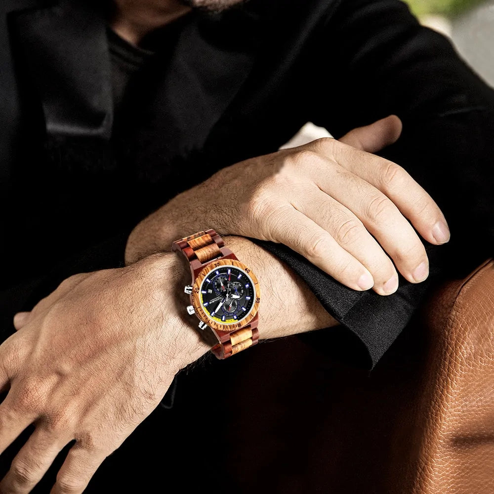 Wooden Quartz Watch