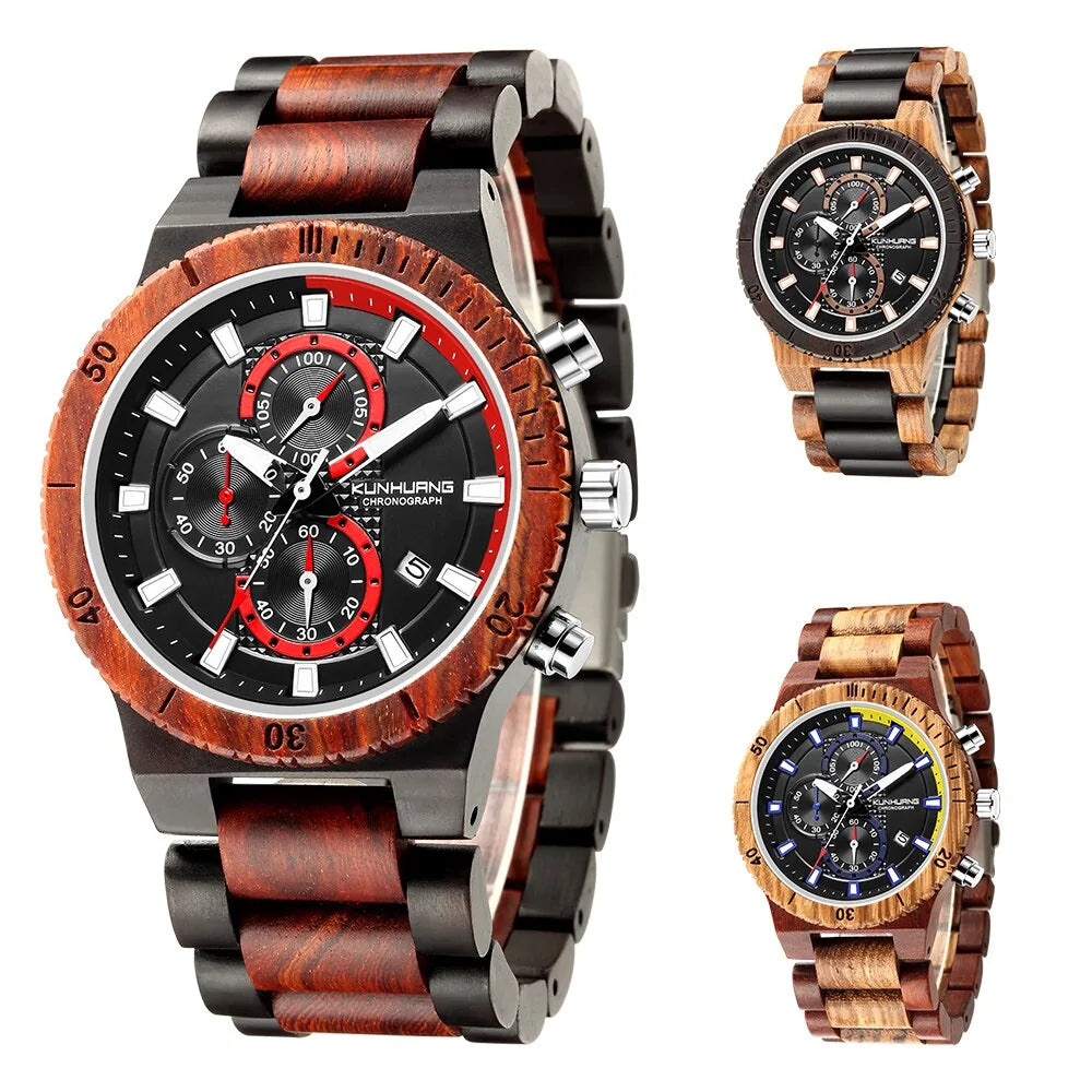 Wooden Quartz Watch