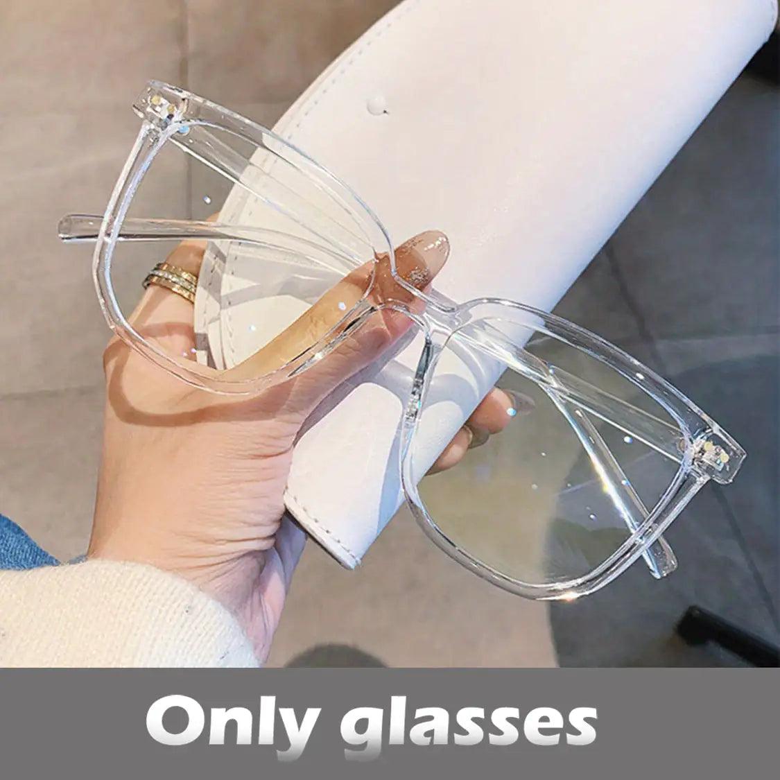 Square Myopia Glasses