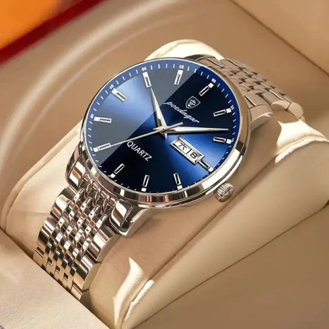 Sleek Stainless Steel Watch