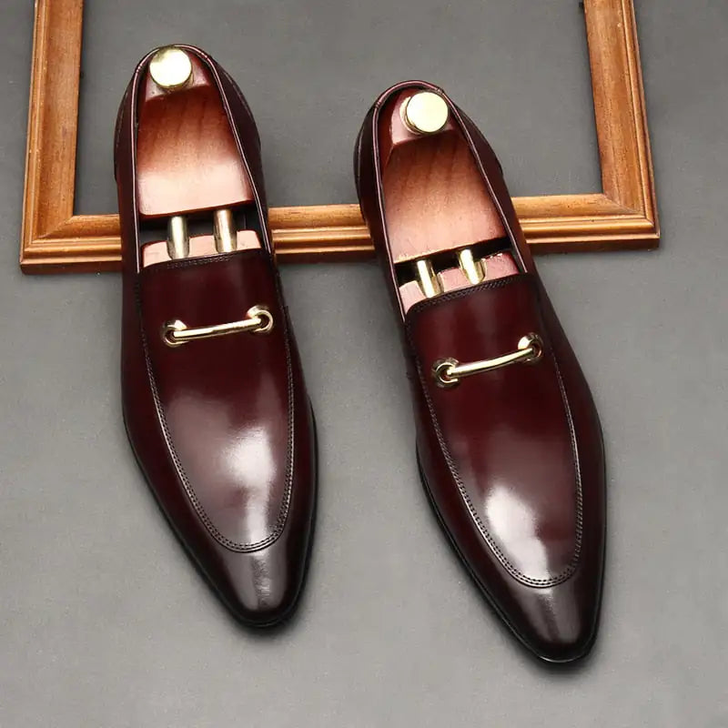Leather Loafers