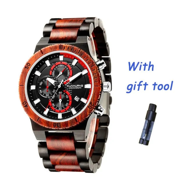 Wooden Quartz Watch