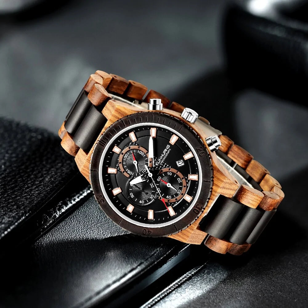 Wooden Quartz Watch