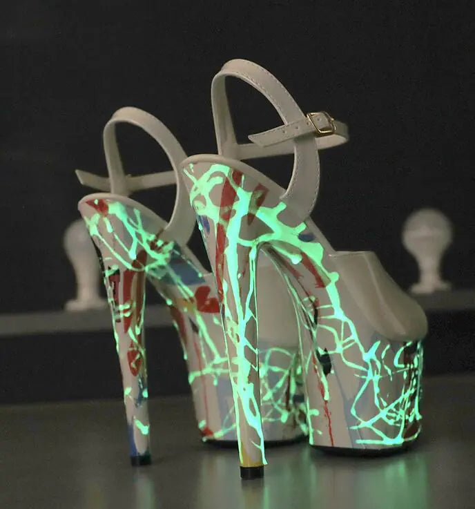Leather Stilettos