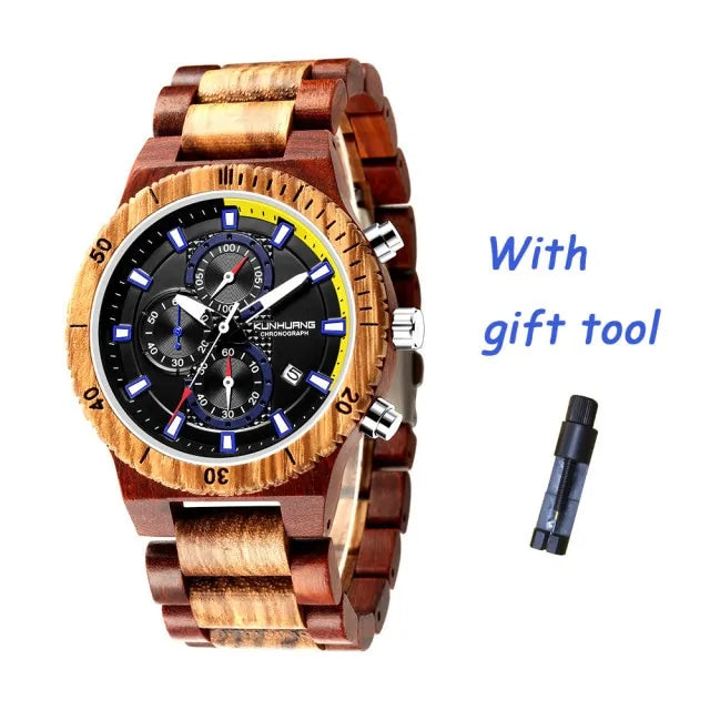 Wooden Quartz Watch